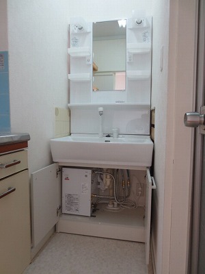 ＴＯＴＯ 小型電気温水器 RESK12A2堺市中区Ｓ様邸