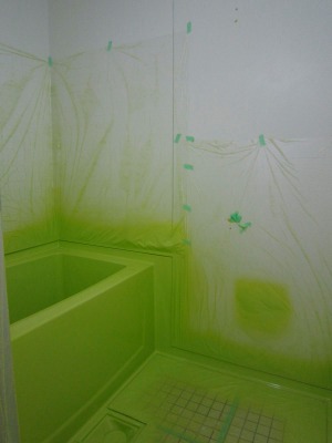 ＦＲＰ浴槽塗装