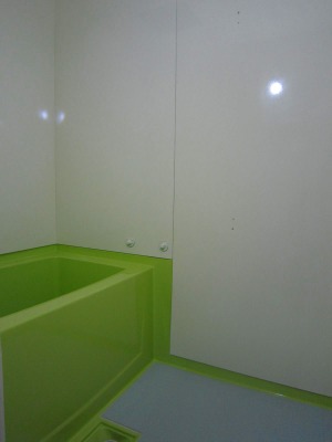 浴室床：サンダインフロア
